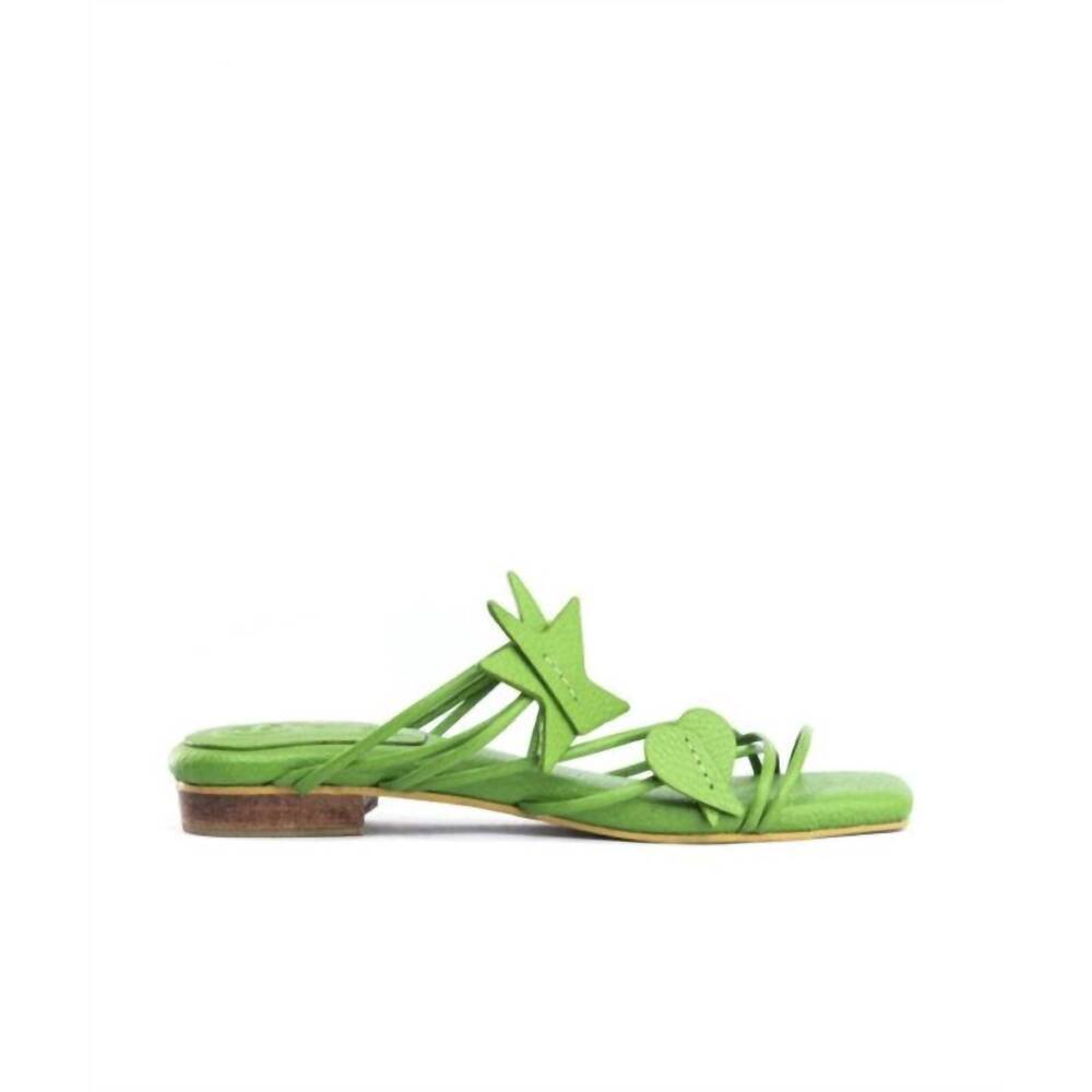 NEW GARCES BOTTIER women's ficus flat in ficus